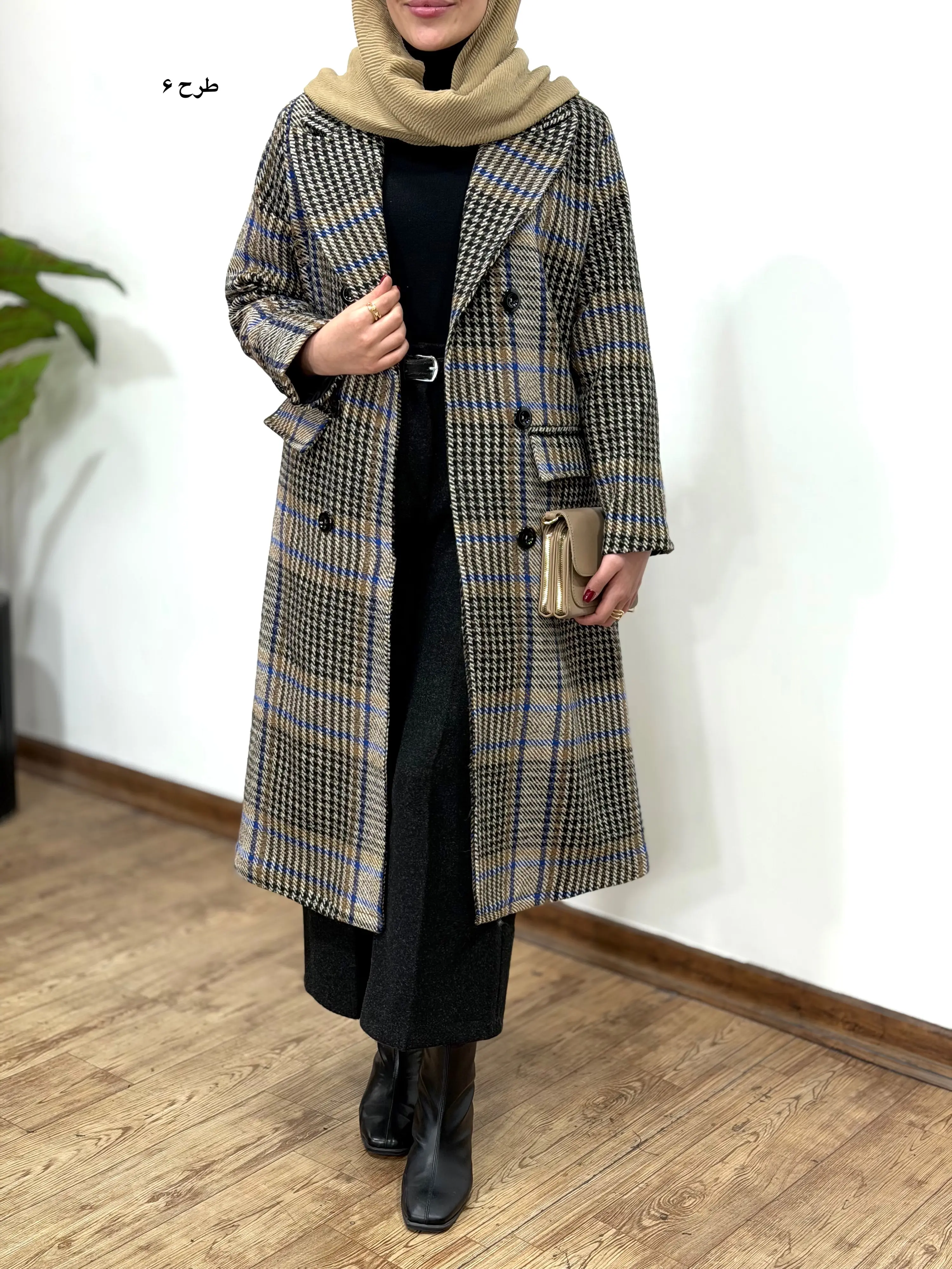 پالتو پشمی آستردار آیسو ناردین